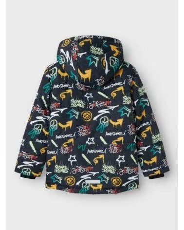 NAME IT CHAQUETA INFANTIL NAME IT CON ESTAMPADO DE GRAFITIS AZUL MARINO