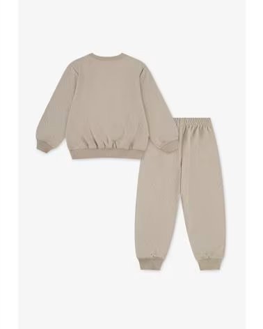 SURVÊTEMENT NIKE JORDAN POUR FILLE 35F175 BEIGE BEIGE