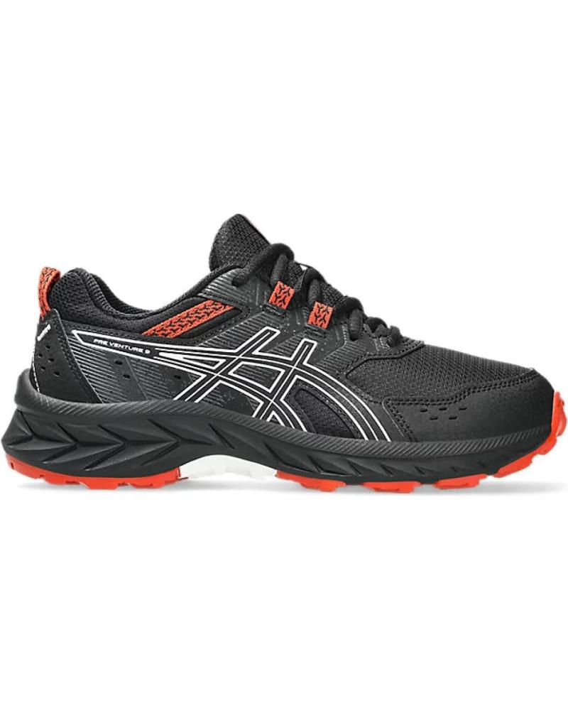 ASICS GEL VENTURE 9 GS 1014A276 BLACK SHOES NEGRO ASICS GEL VENTURE 9 GS 1014A276 BLACK SHOES NEGRO
