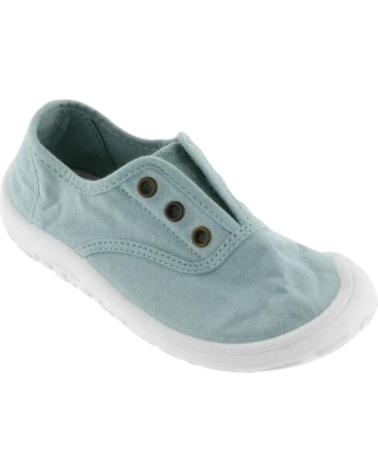 VICTORIA BASKETS BAREFOOT TOILE ÉLASTIQUE ANGLAISE - VERT VERDE VICTORIA BASKETS BAREFOOT TOILE ÉLASTIQUE ANGLAISE - VERT VERDE