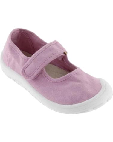 VICTORIA MERCEDITAS BAREFOOT LONA VELCRO ROSA PETALO BOSCO 1370109 PETALO