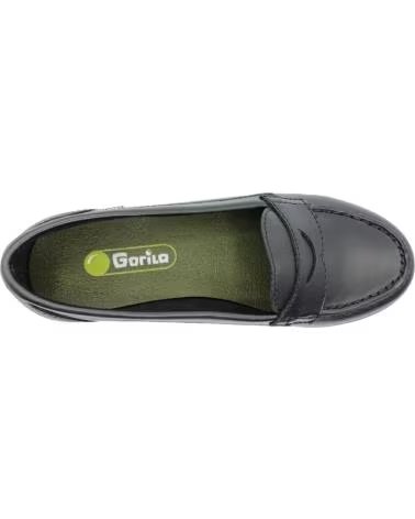 GORILA MOCASã­N TWISTER NEGRO