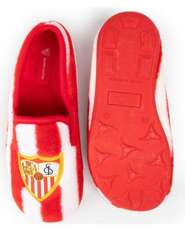 MARPEN KIDS HOME SLIPPERS SEVILLA OFFICIAL RED STRIPES ROJO MARPEN KIDS HOME SLIPPERS SEVILLA OFFICIAL RED STRIPES ROJO