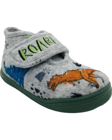 ZAPY BOOTIE AK313960 GREY WITH DINOSAURS AND VELCRO CLOSURE GRIS ZAPY BOOTIE AK313960 GREY WITH DINOSAURS AND VELCRO CLOSURE GRIS