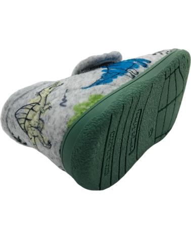ZAPY BOOTIE AK313960 GREY WITH DINOSAURS AND VELCRO CLOSURE GRIS ZAPY BOOTIE AK313960 GREY WITH DINOSAURS AND VELCRO CLOSURE GRIS