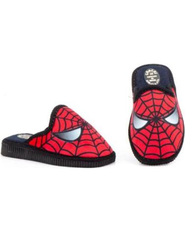 JAM PANTOFOLE CHIUSE BAMBINO DESIGN SUPEREROE ROSSE ROJO