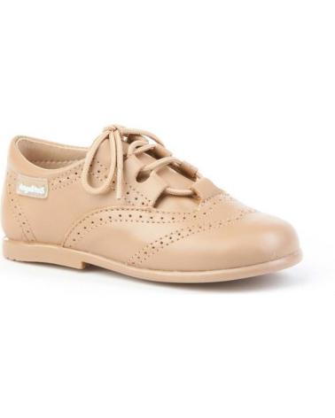 ANGELITOS SCARPA OXFORD IN PELLE MARRONE MARRóN