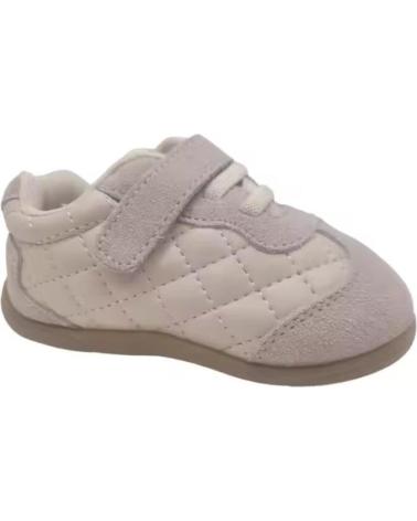 BUBBLE BOBBLE ZAPATILLAS DEPORTIVAS BAREFOOT INFANTILES RESPETUOSAS FL BEIGE BEIGE