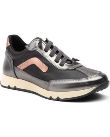 JAM ZAPATILLAS DEPORTIVAS DE MUJER DE PIEL CASUAL COMODAS Y LIGE NEGRO