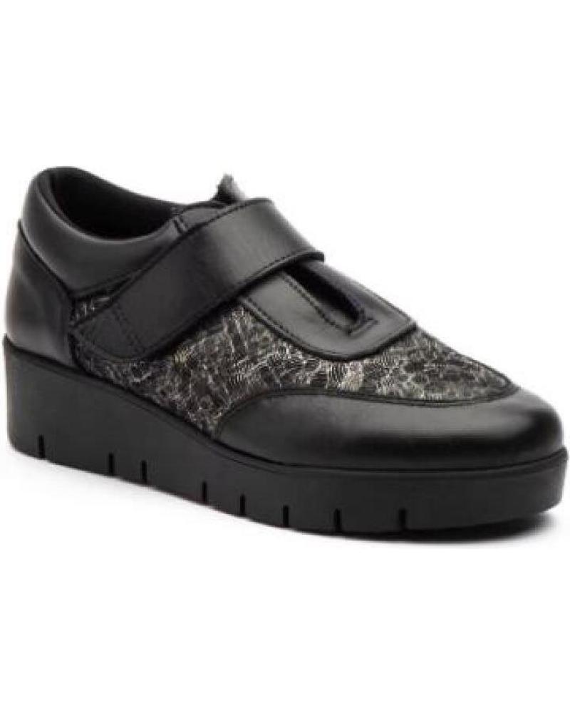 ZAPATOS JAM DE PIEL CON PLATAFORMA Y CIERRE DE VELCRO NEGROS NEGRO ZAPATOS JAM DE PIEL CON PLATAFORMA Y CIERRE DE VELCRO NEGROS NEGRO