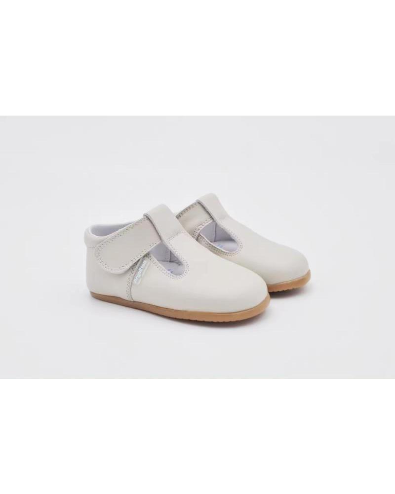 ANGELITOS PEPITO RISPETTOSO IN PELLE MODELLO 542 BEIGE BEIGE