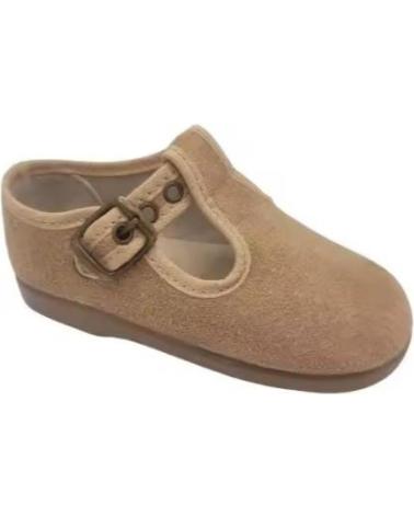 CHAUSSURE MARY JANE CONDIZ EN SERRATEX AVEC BOUCLE MARRóN