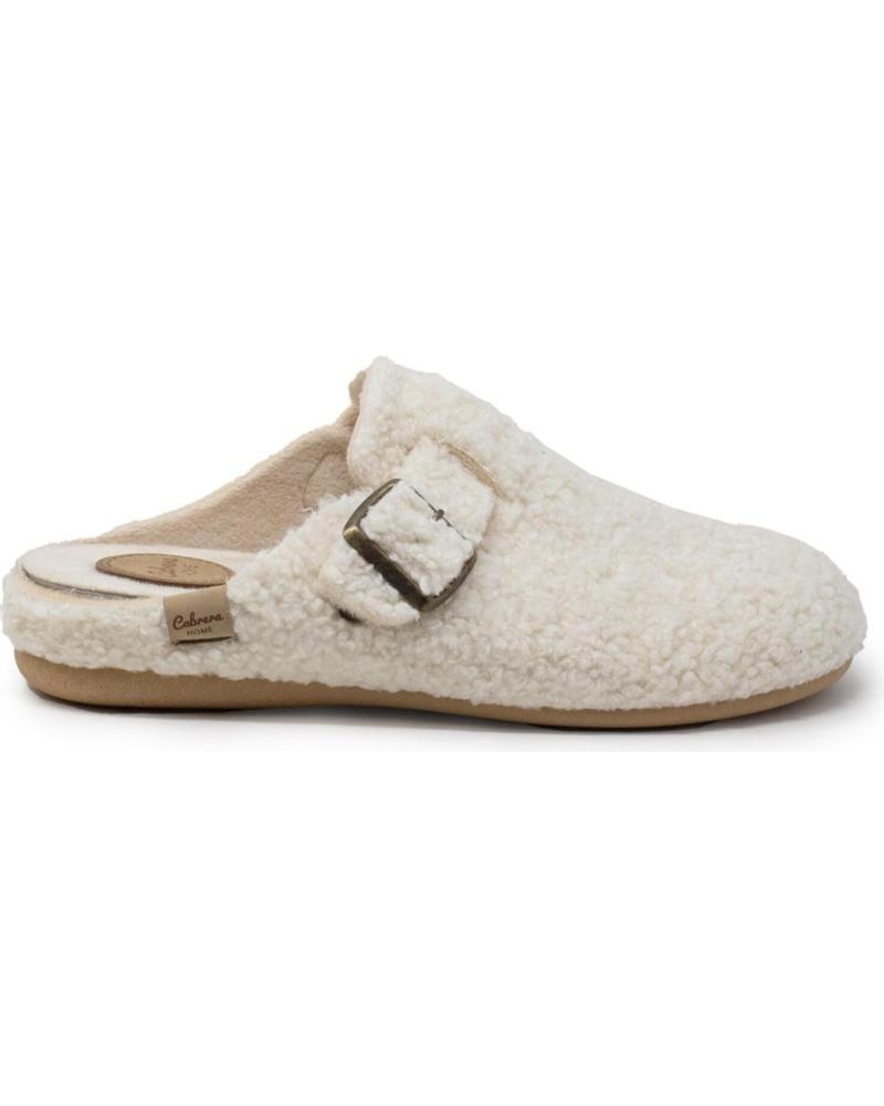 CABRERA ZUECO BORREGUILLO CRUDO BEIG