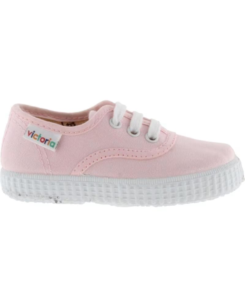 VICTORIA ZAPATILLA DE CORDONES ROSA