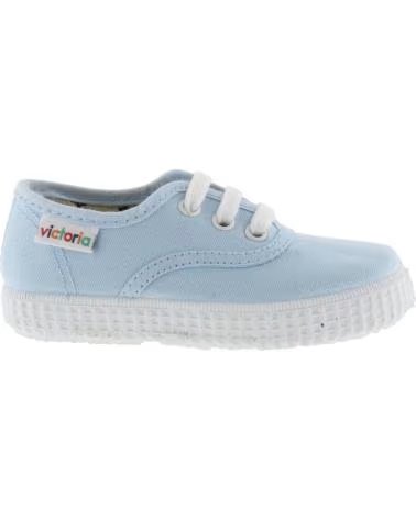 VICTORIA ZAPATILLAS NINO MODELO 106613N COLOR AZUL CELESTE