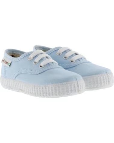 VICTORIA ZAPATILLAS NINO MODELO 106613N COLOR AZUL CELESTE