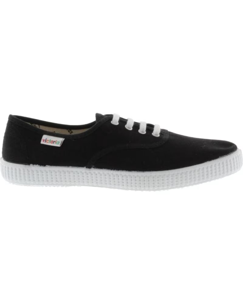 Woman and Man Zapatillas deporte victoria DEPORTIVA 106613 INGLESA LONA NEGRO