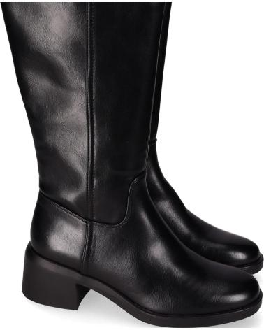 CHIKA10 CHK10 BOTA ALTA VEGANA PARA CHICA DANKI 03 COLOR NEGRO