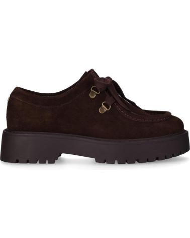 CHIKA10 NEREA 02 BROWN PLATFORM LOAFERS MARRON-BROWN