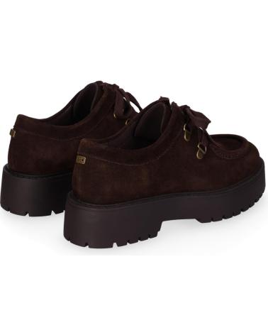 CHIKA10 NEREA 02 BROWN PLATFORM LOAFERS MARRON-BROWN
