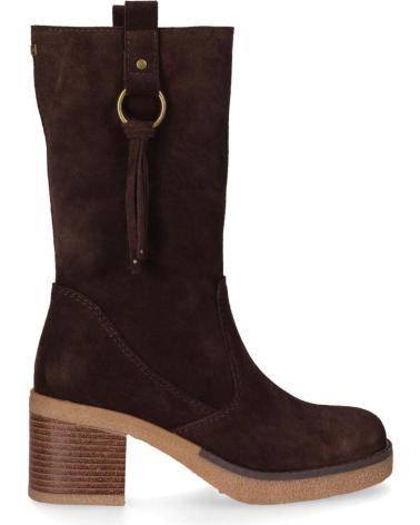 CHIKA10 AMELIA 03 BROWN MID-CALF BOOTS MARRON-BROWN