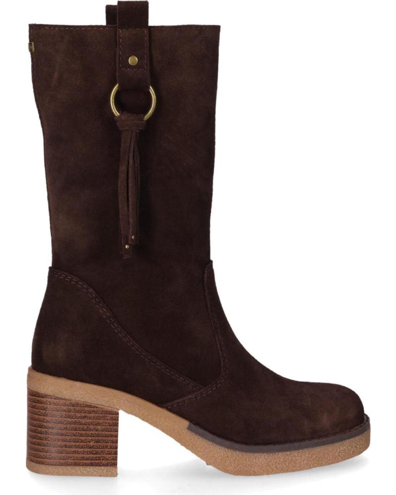 CHIKA10 AMELIA 03 BROWN MID-CALF BOOTS MARRON-BROWN