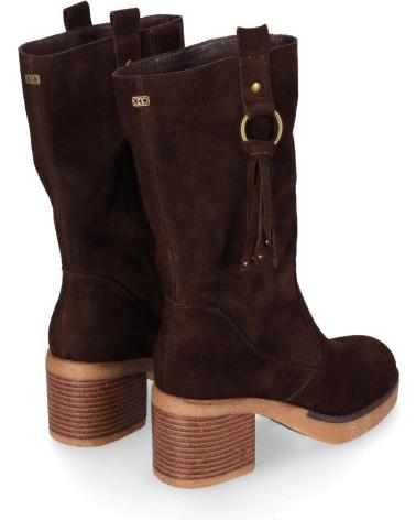CHIKA10 AMELIA 03 BROWN MID-CALF BOOTS MARRON-BROWN