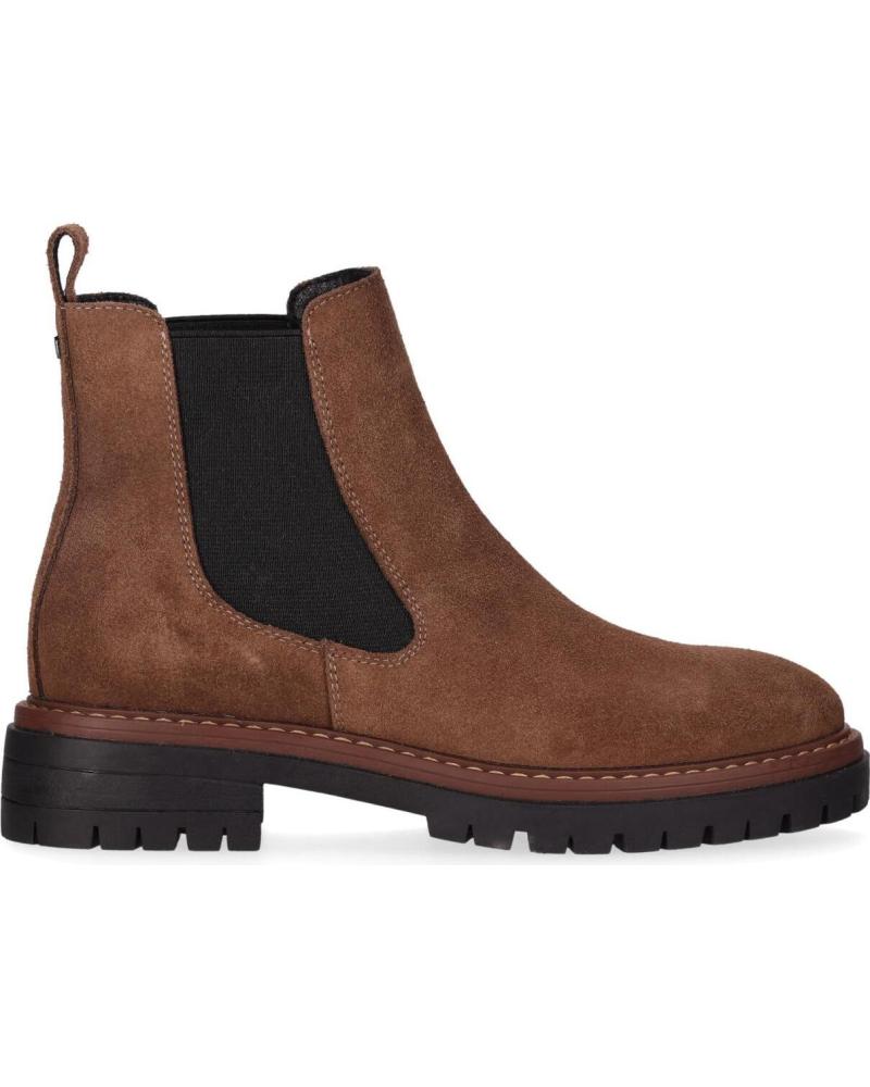 CHIKA10 SABELA 01 TAUPE FAUX SUEDE CHELSEA BOOTS TAUPE-TAUPE