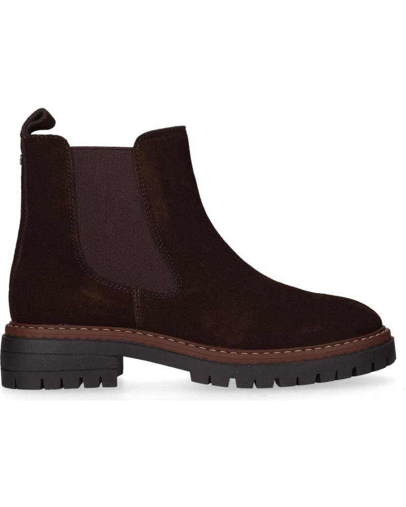 CHIKA10 SABELA 01 BROWN SUEDE CHELSEA BOOT MARRON-BROWN
