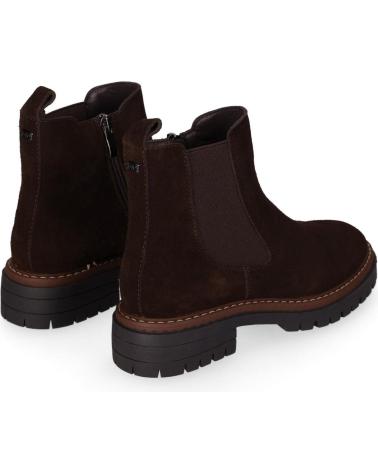 CHIKA10 SABELA 01 BROWN SUEDE CHELSEA BOOT MARRON-BROWN