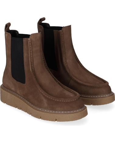 CHIKA10 AZAHARA 01 TAUPE SUEDE CHELSEA BOOT TAUPE-TAUPE