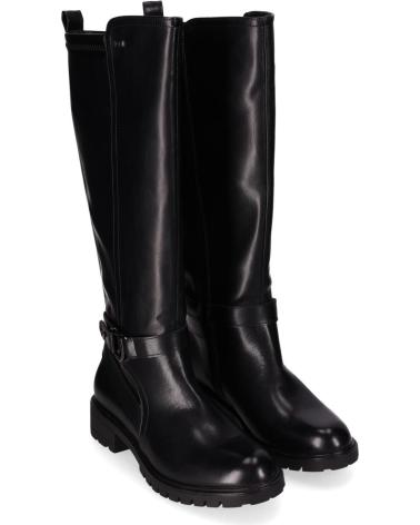 CHIKA10 BOTA ALTA PARA CHICA JOYCE 03 COLOR NEGRO