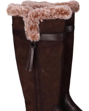 CHIKA10 KORA 02 TALL BROWN BOOTS MARRON-BROWN