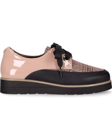 CHIKA10 RE FICUS 03 - MULTI-TONE BEIGE PATENT EFFECT OXFORD SHOES MULTI-BEIG-BEIGE