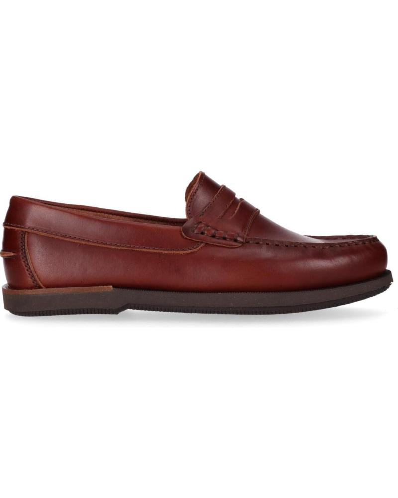 CHIKA10 ST RANGER 4634 - BURGUNDY LEATHER LOAFERS BURDEOS-BURGUNDY
