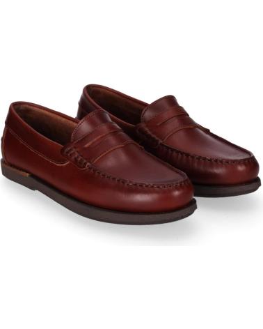 CHIKA10 ST RANGER 4634 - BURGUNDY LEATHER LOAFERS BURDEOS-BURGUNDY