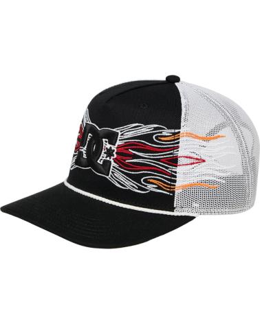 CASQUETTE DC SHOES THEO TRUCKER NOIRE ET BLANCHE NAN