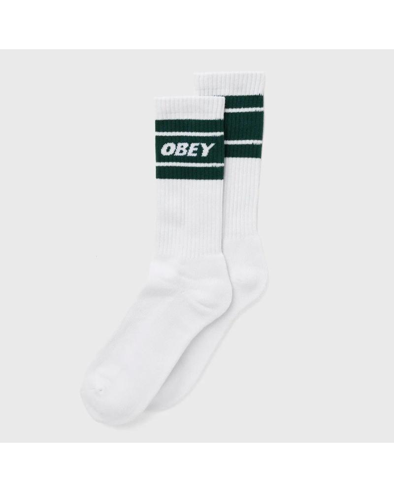 OBEY COOPER II SOCKEN KOMBU GREEN WHITE NAN OBEY COOPER II SOCKEN KOMBU GREEN WHITE NAN