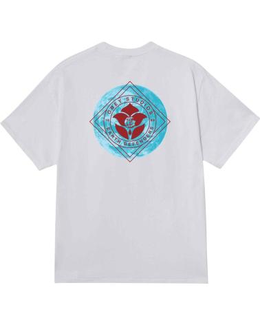 T-SHIRT OBEY EARTH DEFENDERS BRANCA NAN