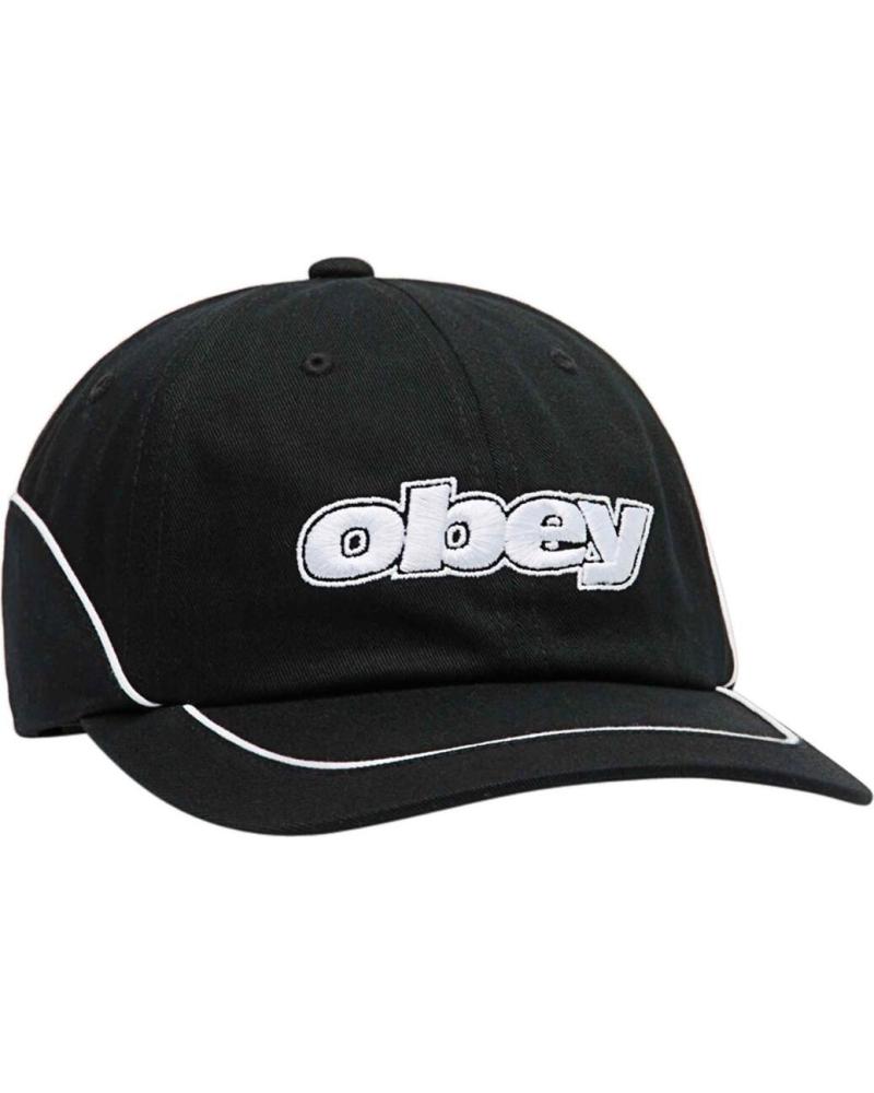 GORRA OBEY REWIND 6 PANEL VELCRO BACK NEGRA NAN GORRA OBEY REWIND 6 PANEL VELCRO BACK NEGRA NAN
