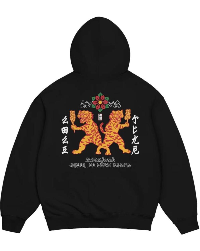 CAMISOLA COM CAPUZ JACKER BAIJU PRETA NAN CAMISOLA COM CAPUZ JACKER BAIJU PRETA NAN