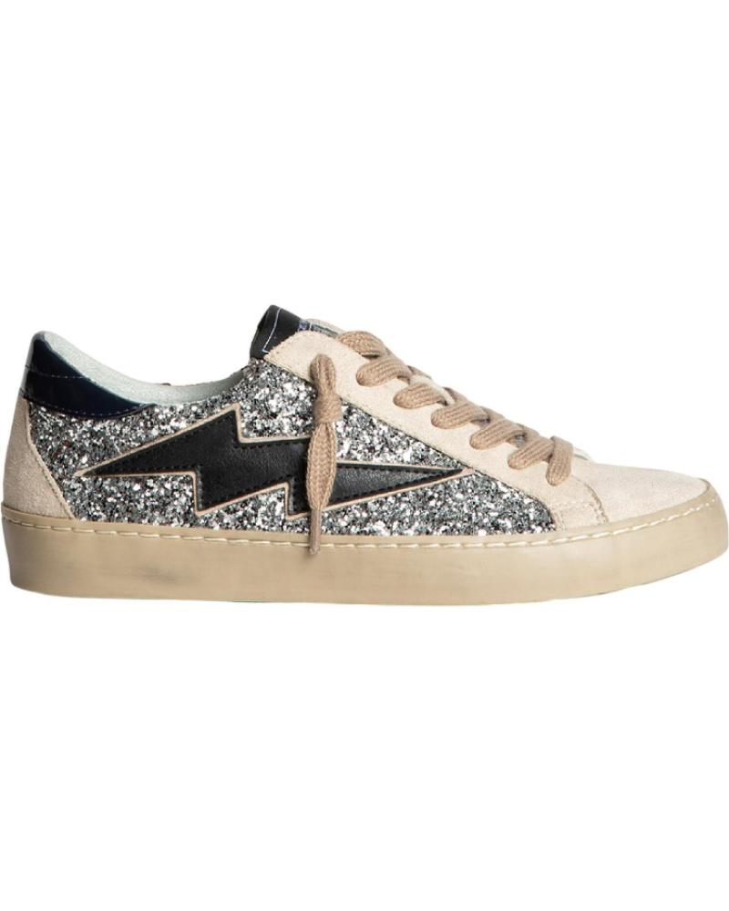 SNEAKERS CORINA M5505 GLITTER FULMINE GRIGIO PIOMBO GRIS SNEAKERS CORINA M5505 GLITTER FULMINE GRIGIO PIOMBO GRIS