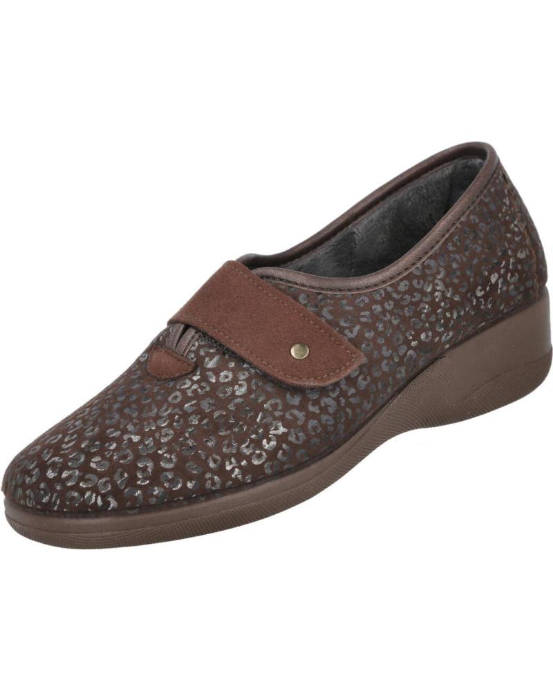 PANTUFAS FECHADAS DEVALVERDE 2223 MARRONS COM FECHO AJUSTÁVEL MARRON PANTUFAS FECHADAS DEVALVERDE 2223 MARRONS COM FECHO AJUSTÁVEL MARRON