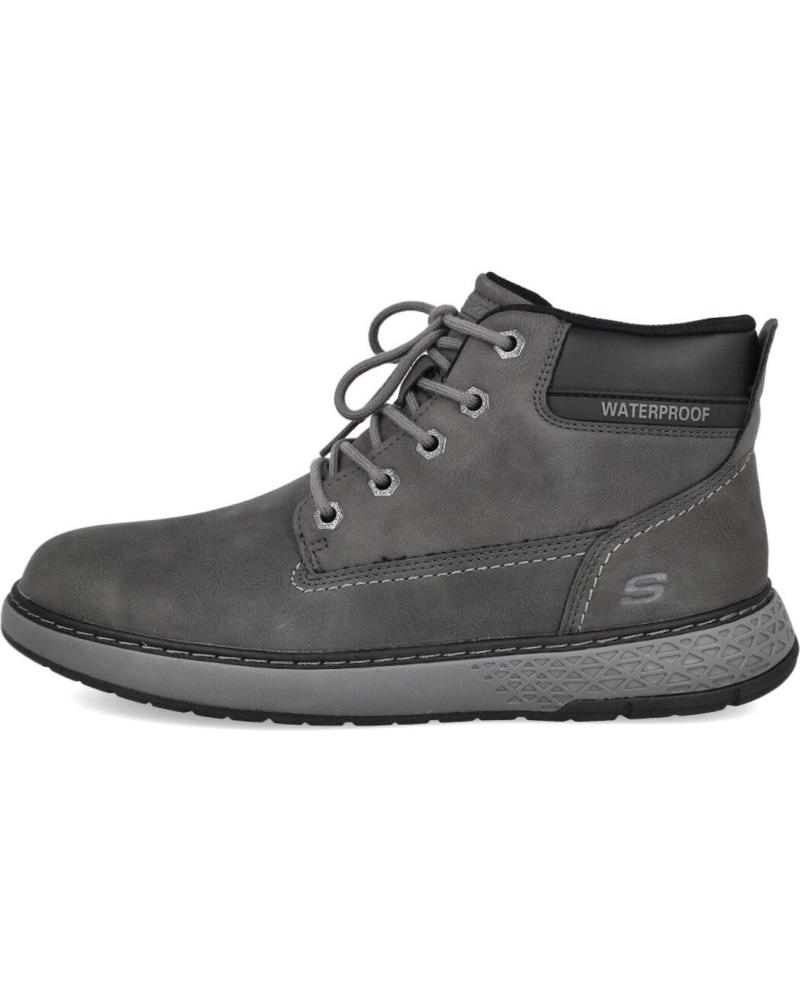 STIVALI SKECHERS 205235 WATERPROOF RELAXED FIT GARLAN-DENO GRIGIO GRIS STIVALI SKECHERS 205235 WATERPROOF RELAXED FIT GARLAN-DENO GRIGIO GRIS