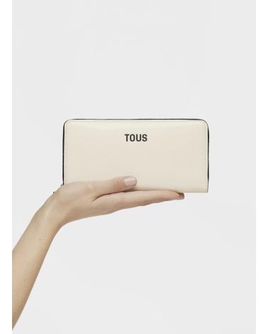 TOUS GELDBÖRSE NEW DROP M BEIGE BEIGE