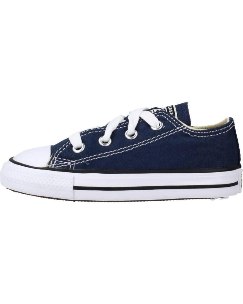 CONVERSE CHUCK TAYLOR ALL STAR OX 7J237 - TIEF GESCHNITTENE CANVAS-SNEAKER MARINEBLAU AZUL