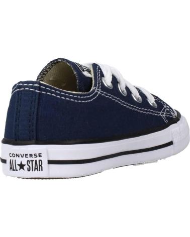 CONVERSE CHUCK TAYLOR ALL STAR OX 7J237 - TIEF GESCHNITTENE CANVAS-SNEAKER MARINEBLAU AZUL