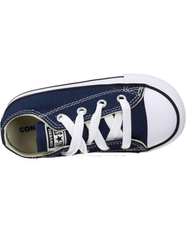 CONVERSE CHUCK TAYLOR ALL STAR OX 7J237 - TIEF GESCHNITTENE CANVAS-SNEAKER MARINEBLAU AZUL