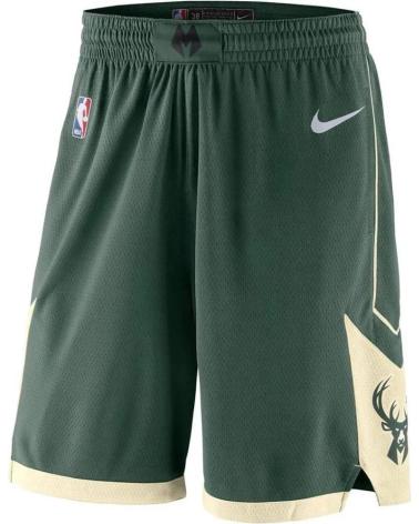 SHORT DA BASKET NIKE MILWAUKEE BUCKS ICON EDITION SWINGMAN VERDE 1