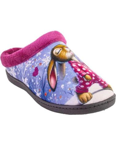 PANTUFAS PLUMAFLEX 12213CONEJO FÚCSIA FUCSIA